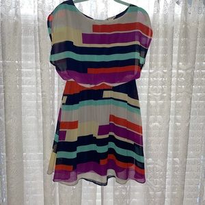 Colorblock Dress